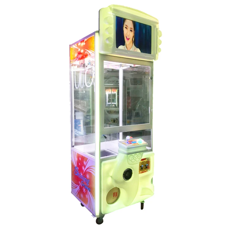 Coin-Operated Indoor Mini Crane Claw Machine Amusement Game Customized Metal Doll Machine Plush Toys For Game Center
