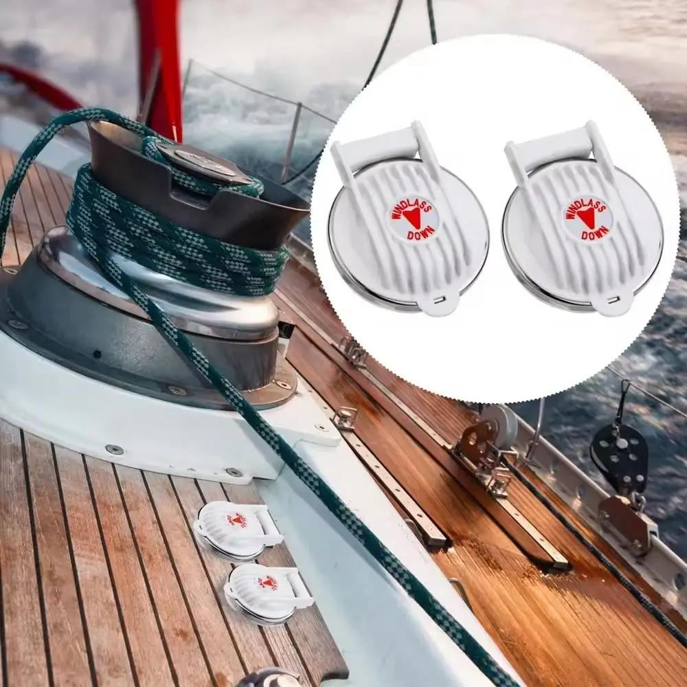 Interruttore a pedale per avvolgitore marino 12V/24V Interruttore universale per avvolgitore per barca di sicurezza Interruttore su e giù per avvolgitore di grado marino durevole