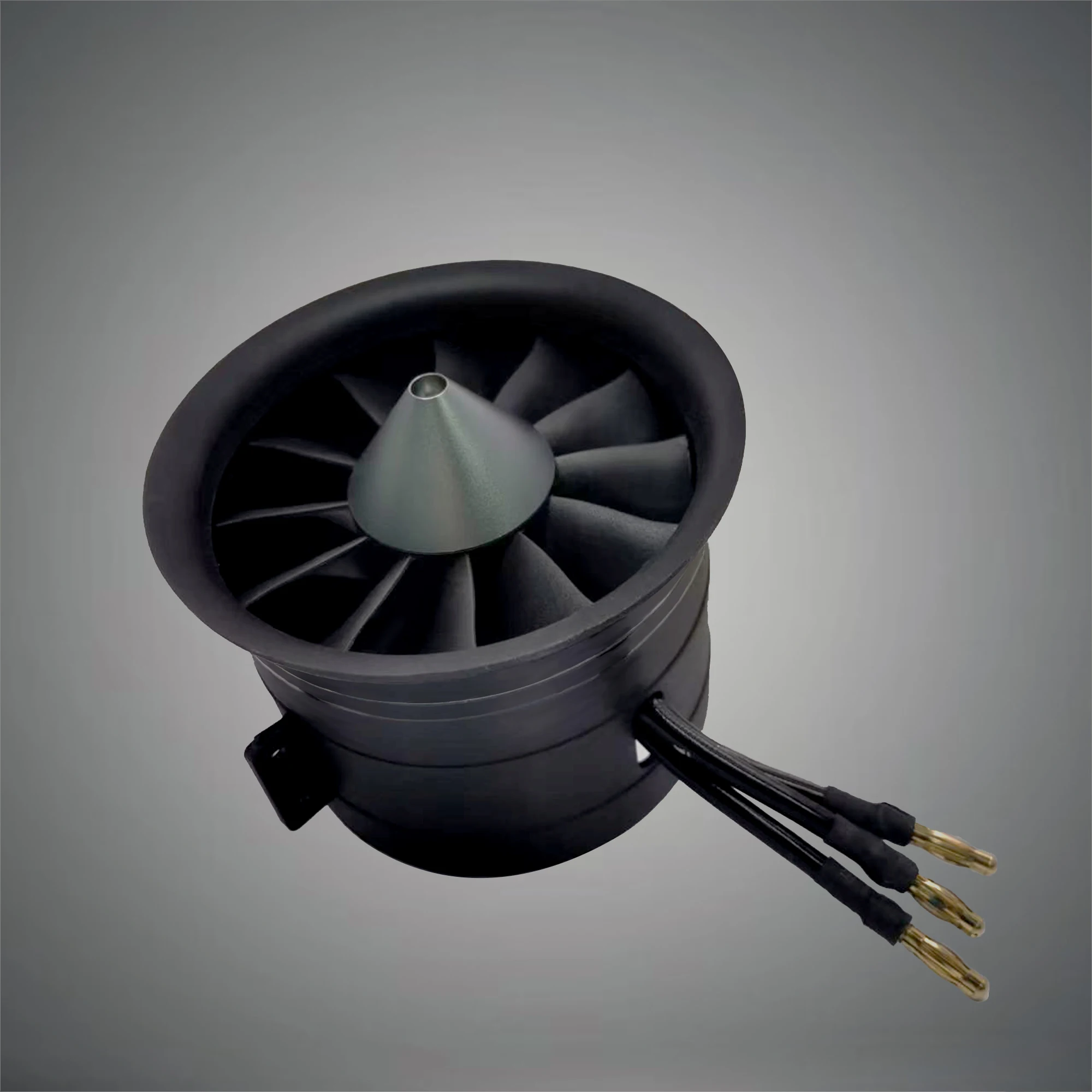 QX-MOTOR 80mm 12-Blade EDF Ducted Fan CW/CCW QF3748 QF3538 with 80A 120A 160A ESC for RC Jet Airplane