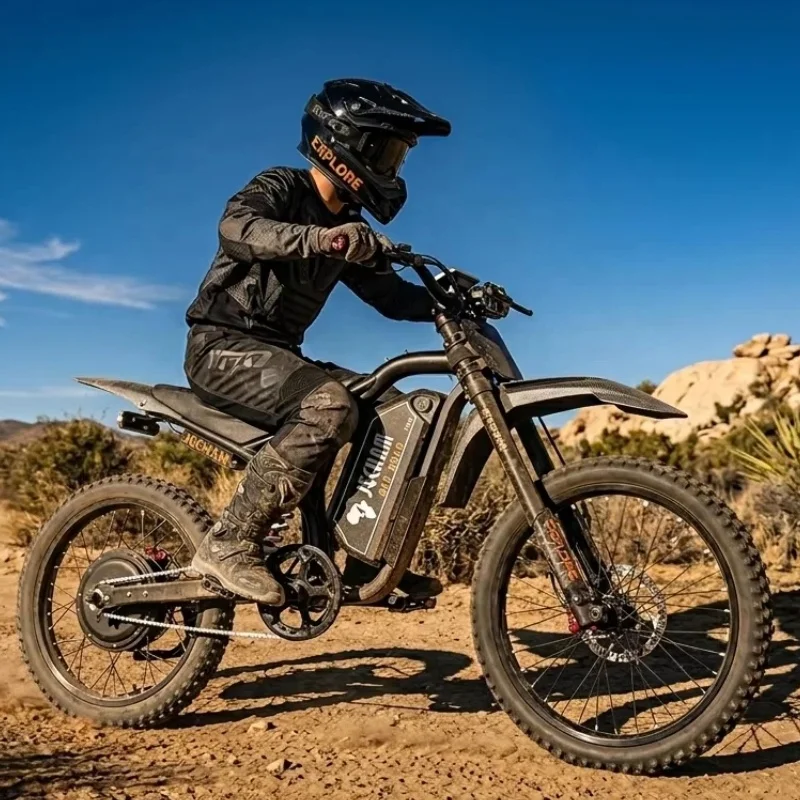 E-bike QF200 3000W motor 60V32AH battery Adult fast off-road mountain electric bike hydraulic brake all-terrain electric bicycle image 6