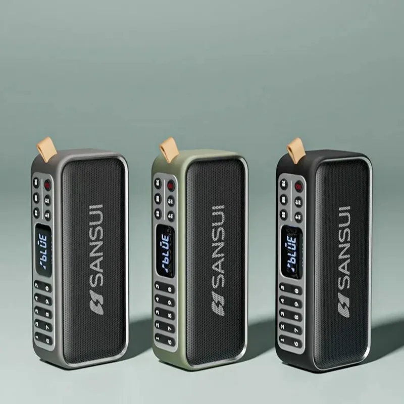 

Мини-двойной динамик 18 Вт, ретро Bluetooth-динамик SANSUI F36, радио для пожилых людей, музыкальный плеер, портативный динамик с поддержкой FM/TF/AUX