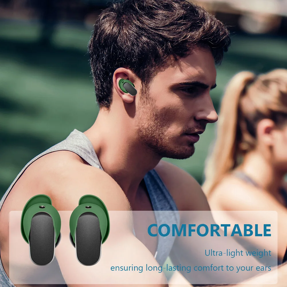 Bose QuietComfort 실리콘 이어버드 교체 팁, 이어플러그 헤드폰 액세서리, 이어버드 II, 3 쌍