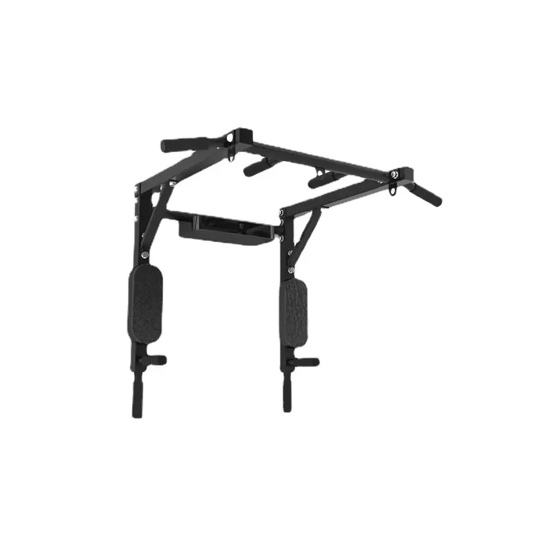 Wall Mounted Power Tower Indoor Home Gym Fitness Equipment All In One Pull Up Bar Chin Up Station Strength Training Rack Home