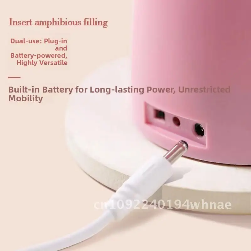 Tragbare 36W wiederaufladbare Nagellampe, kleines Desktop-Lotus-Design, schnell trocknendes UV-LED-Phototherapie-Licht für Nagelkunst