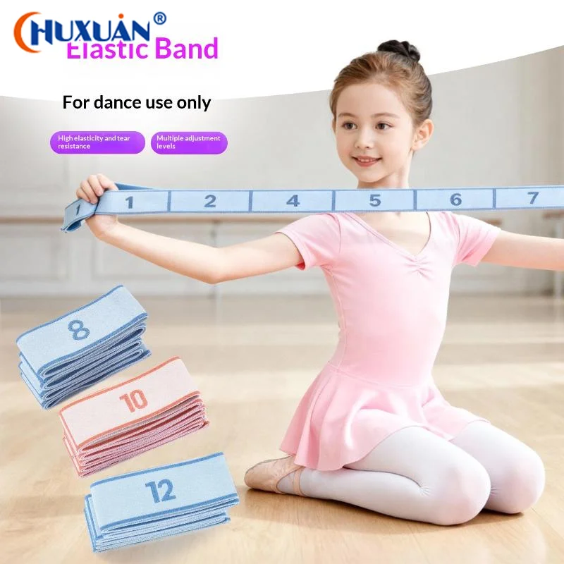 Q Multi-Purpose Resistance Bands 8/12 Levels Elastic Bands For Yoga Arm Shoulder And Full Body Muscle Stretching Training Belt