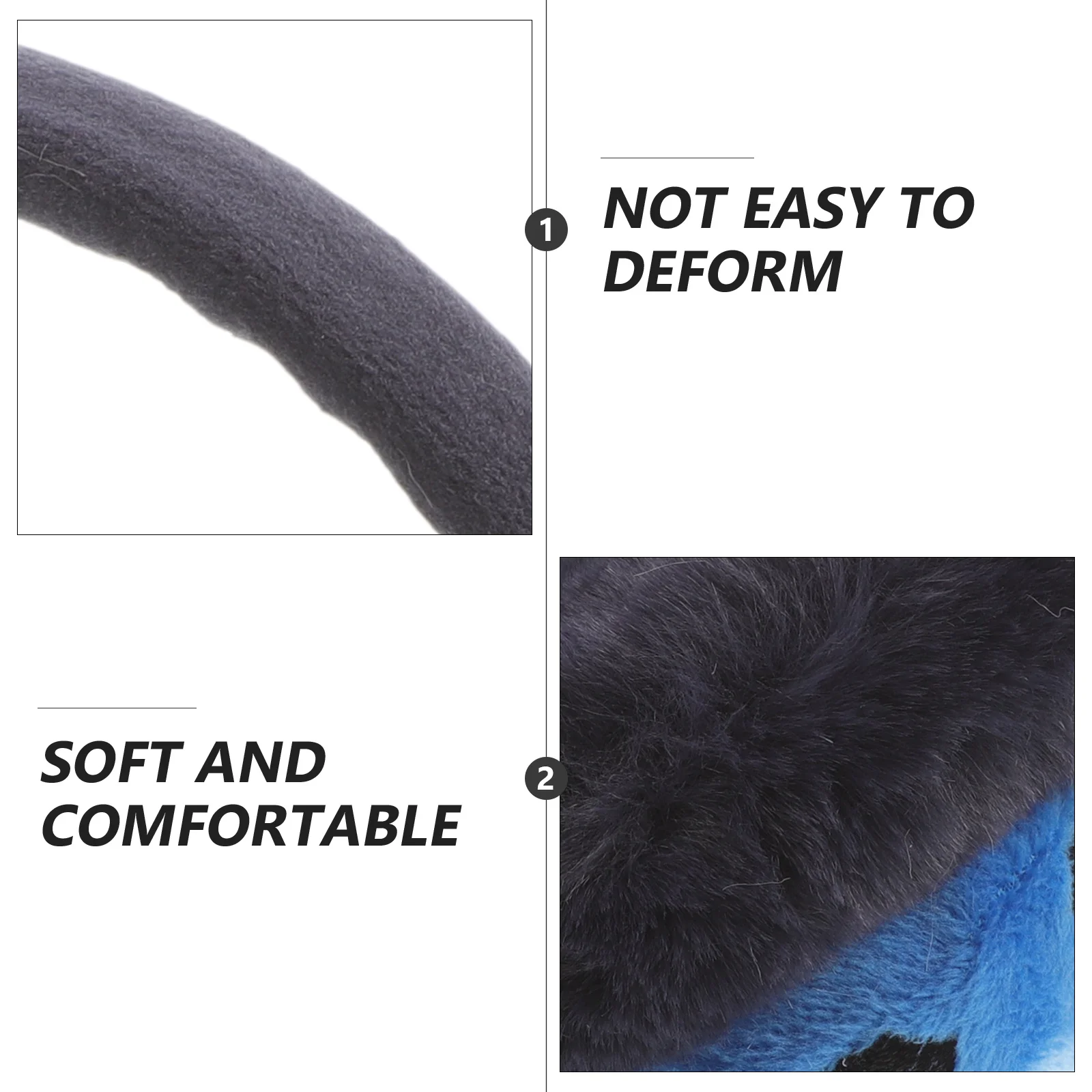 غطاء أذن ناعم لطيف لتدفئة الأذن لحماية الطقس البارد، هدية مثالية لحماية أذن عيد الميلاد وعيد الميلاد #6