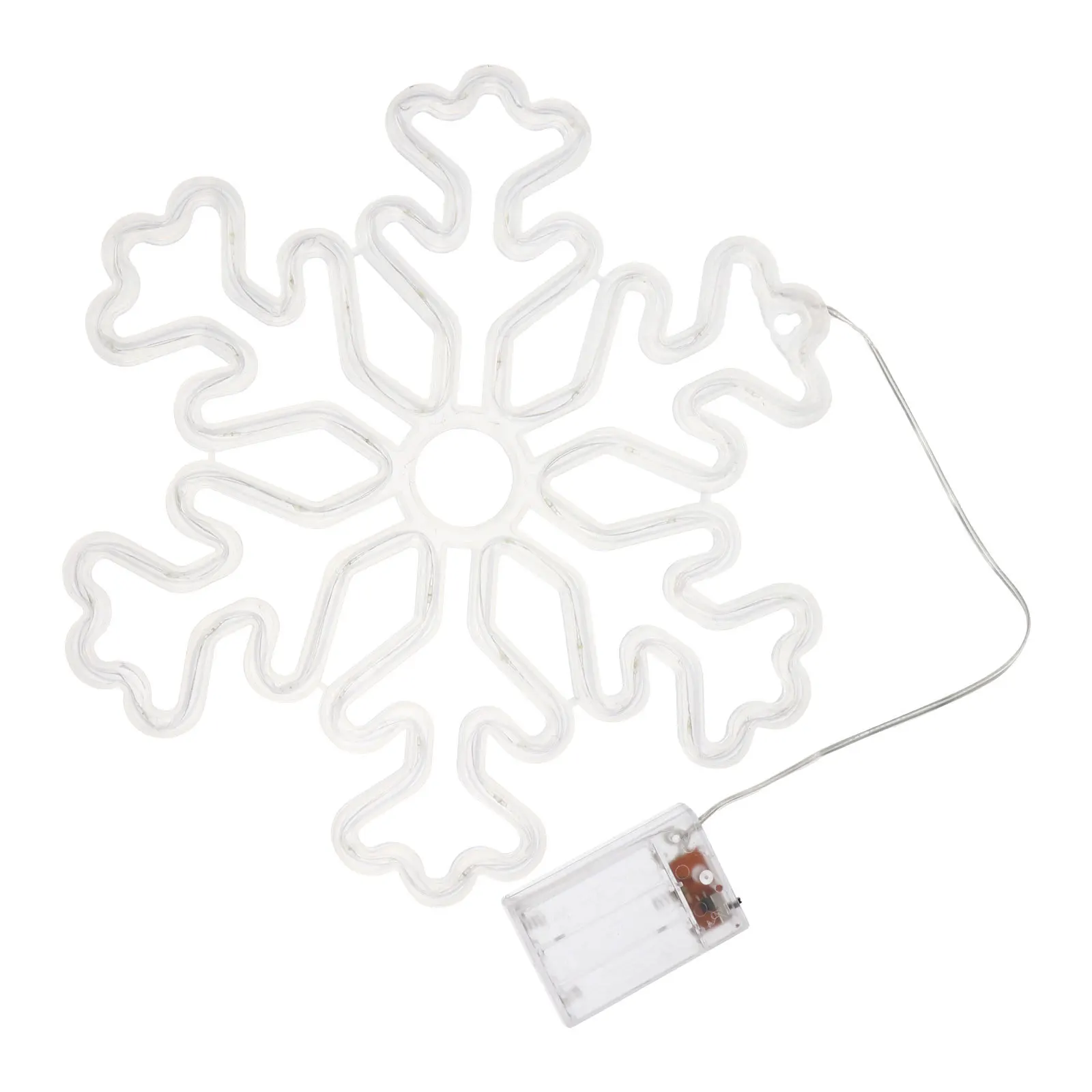 عيد الميلاد ندفة الثلج النمذجة ضوء ديكور داخلي ضوء الليل الأبيض شكل إبداعي فريد تأثيرات الإضاءة النمذجة مصباح