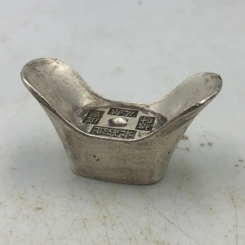 Ancient coins and silver ingots, ingots and two taels, copper and silver, copper ingots, ancient coins and Tongbao, handicrafts