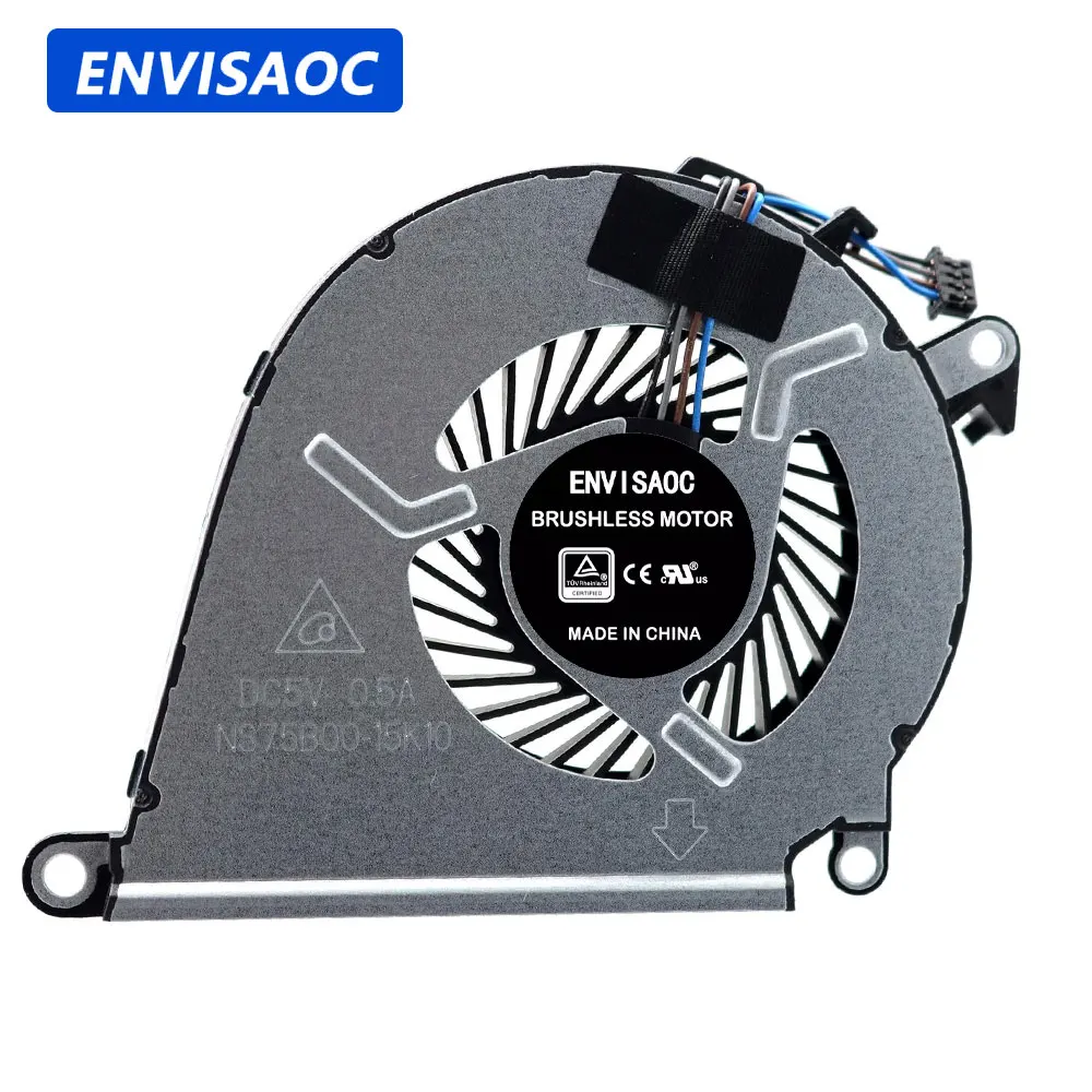 Ventilador de Refrigeración para CPU y GPU de Laptop HP Omen 15-AX Pavilion 15-BC TPN-Q173, Nuevo OEM, 858970-001 NS75B00-15K10