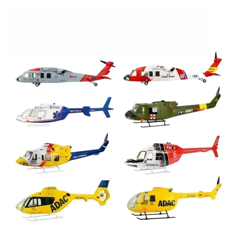 Flywing Rc Helicopter Fuselage Set Compatible Black Hawk Bell 412 Ec135 Bo105  Helicopter Shell Accessories No Movement