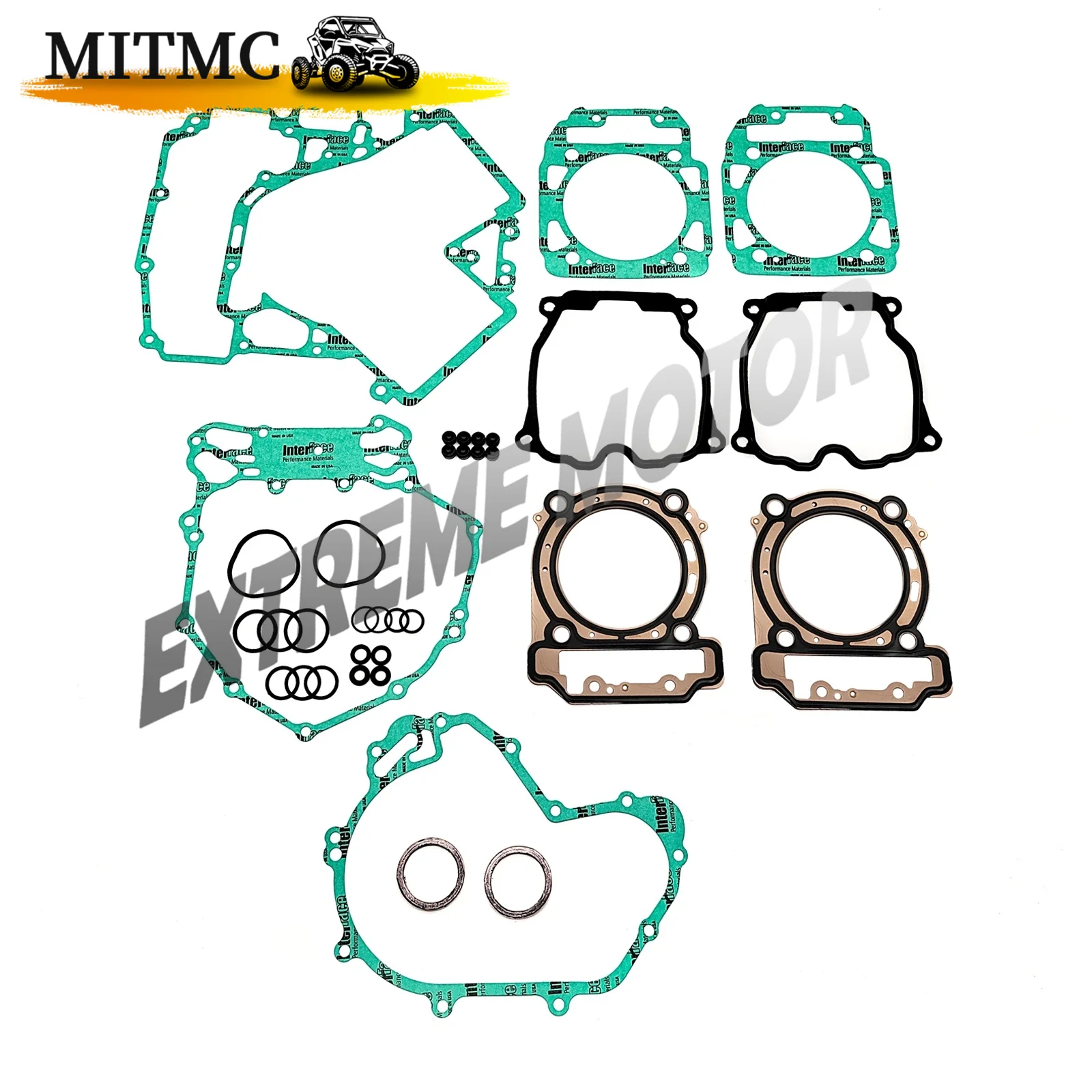 

Engine Gasket Seal Kit Fit For Commander Outlander Renegade Maverick 800 ATV Offroad