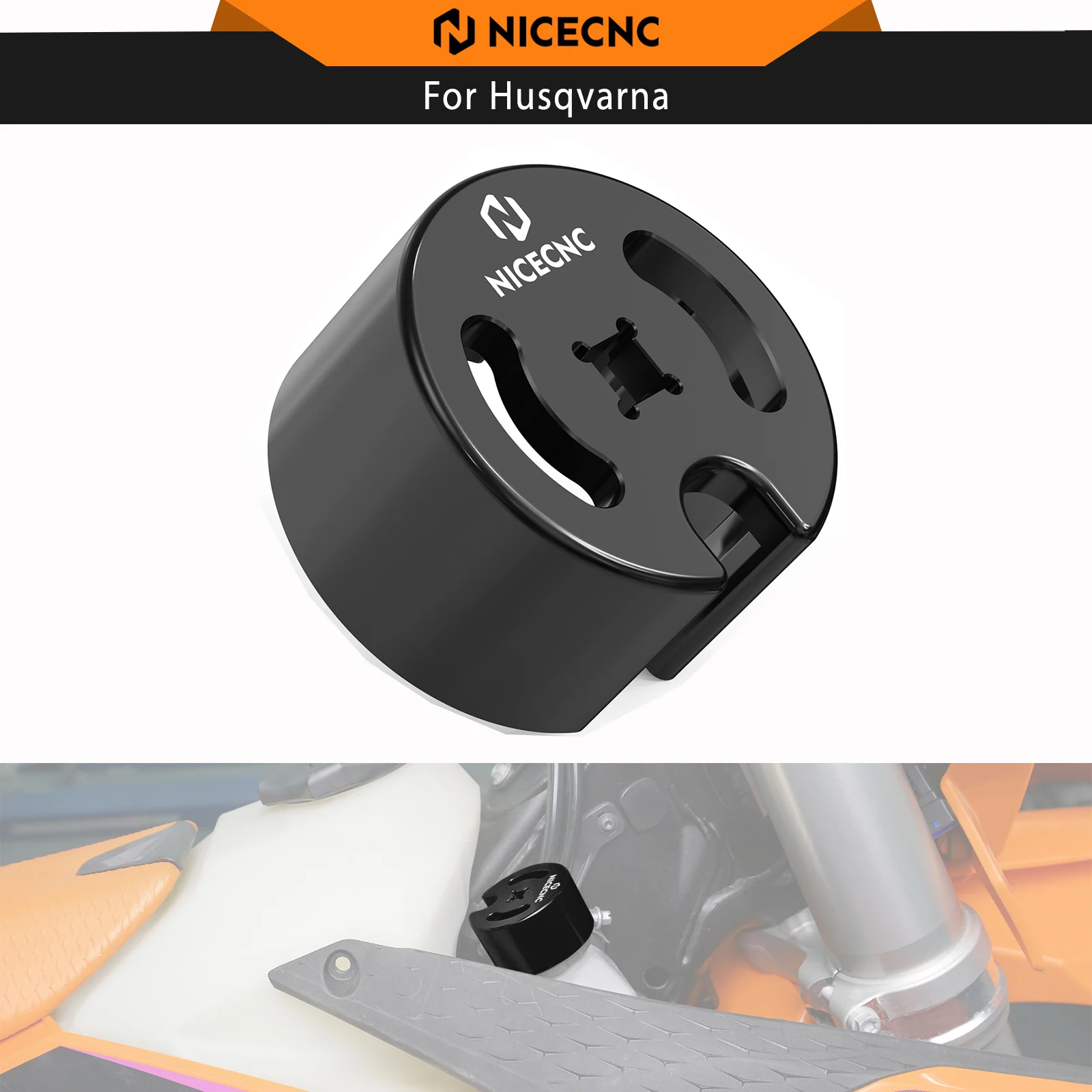 NICECNC Radiator Cap Removal Tool For Husqvarna TE300 TE250 FE350 FE450 FE501 FE250 2024-2025 TX300 TC125 FC250 FX450 2023-2025