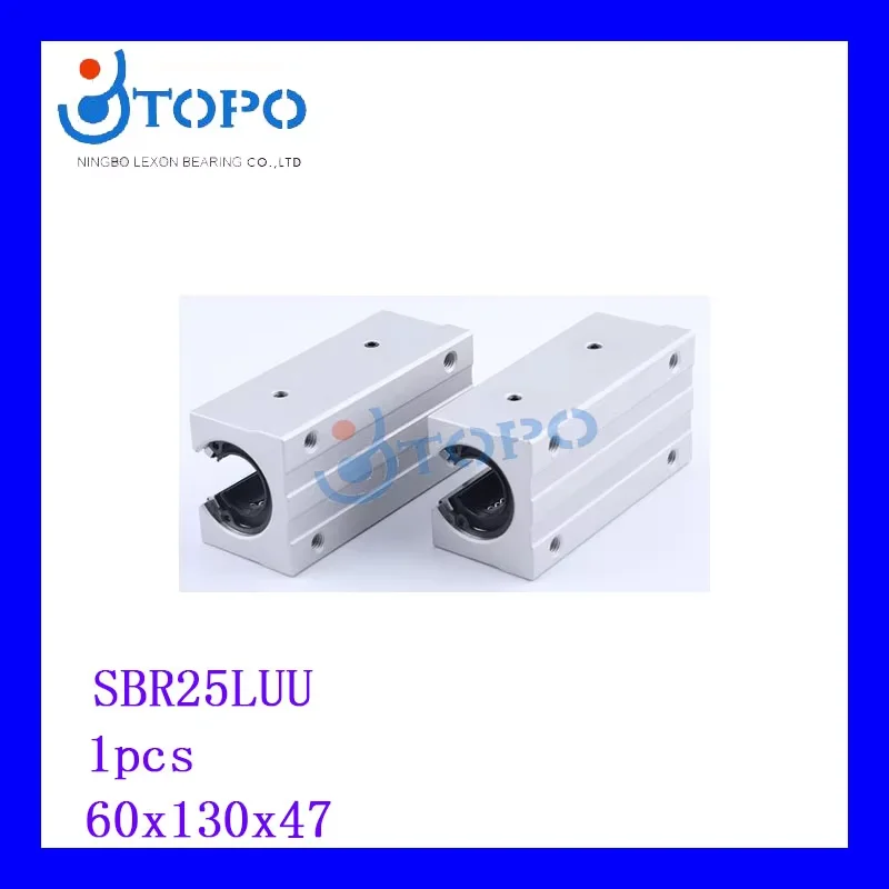 60*130*47  Linear bearing SBR25LUU