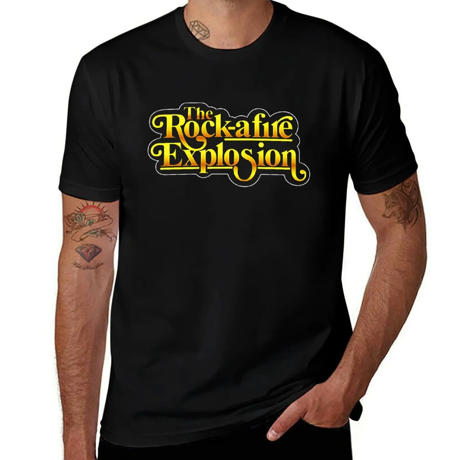 

The Rock-afire Explosion T-Shirt man t shirt summer cotton t shirts high quality