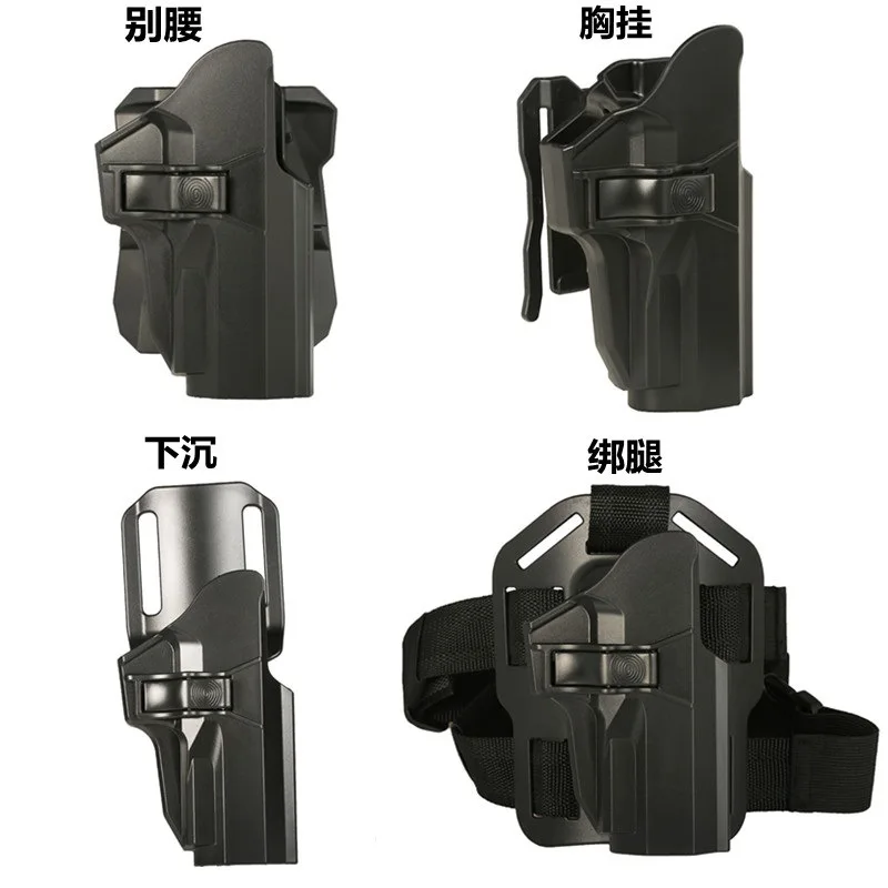 戦術ピストルホルスター-ウエストマウント-ゲイターホルスター-シグザウアー-p226-クイックドロー-アンチスナッチホルスター-狩猟-射撃訓練用