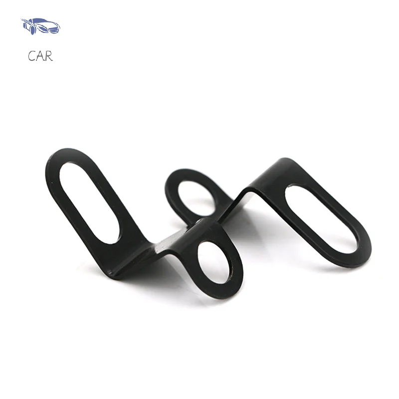 

1Pair Black Universal Bicycle Motorcycle Scooter Instrument Brackets Lamp Holder