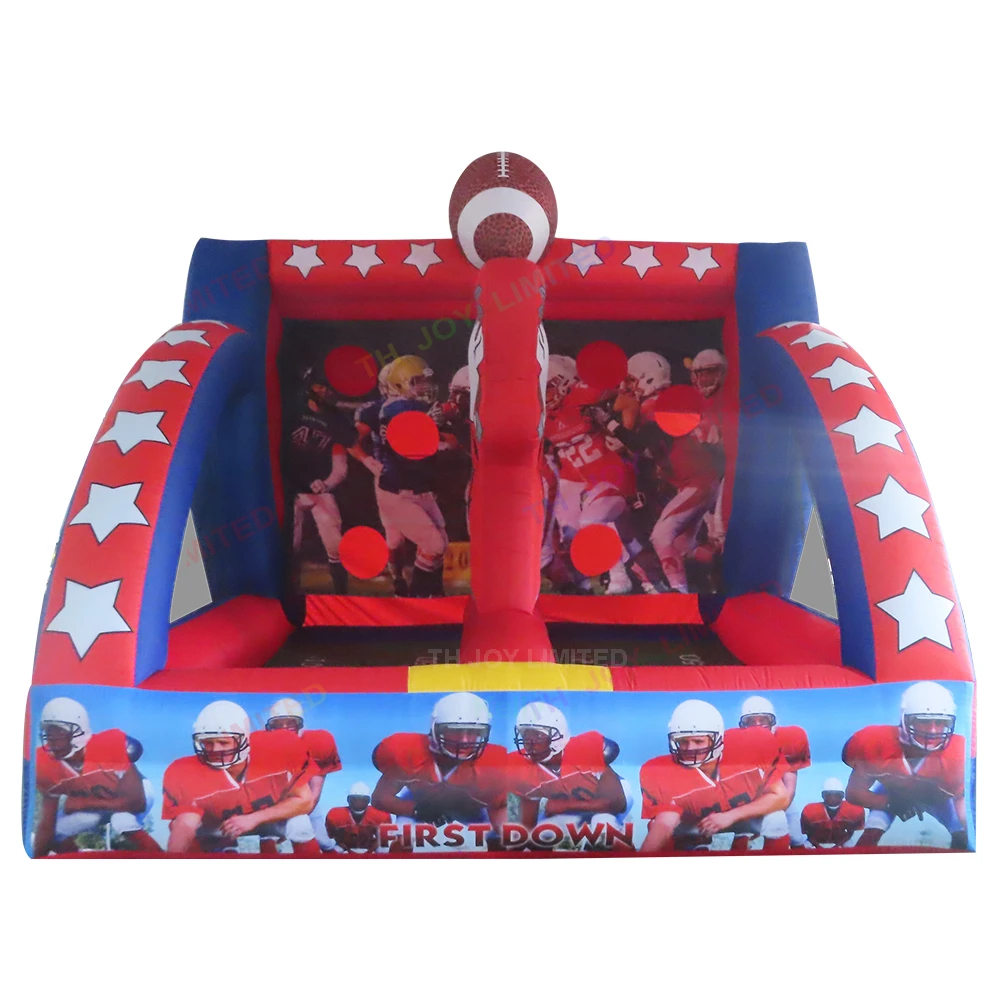 

Free Door Shipping 4x4m Commercial Rental Inflatable Down Carnival Game Basketball Toss Sport Game Toys