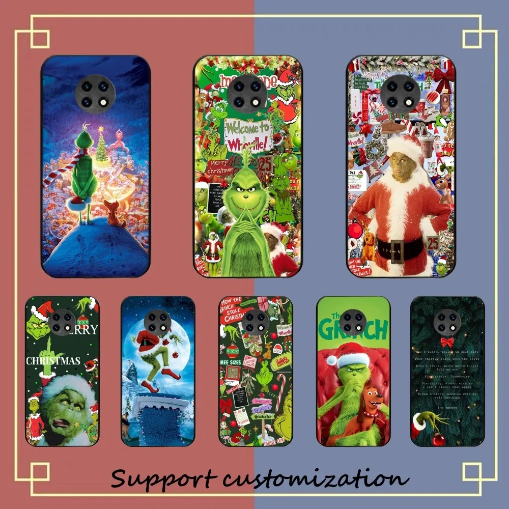 

C-Christmas G-Green M-Monsters Phone Case For Redmi 5 6 7 8 9 10 Plus Pro 6 7 8 9 A GO K20 K30 K40 Pro Plus F3 Fundas