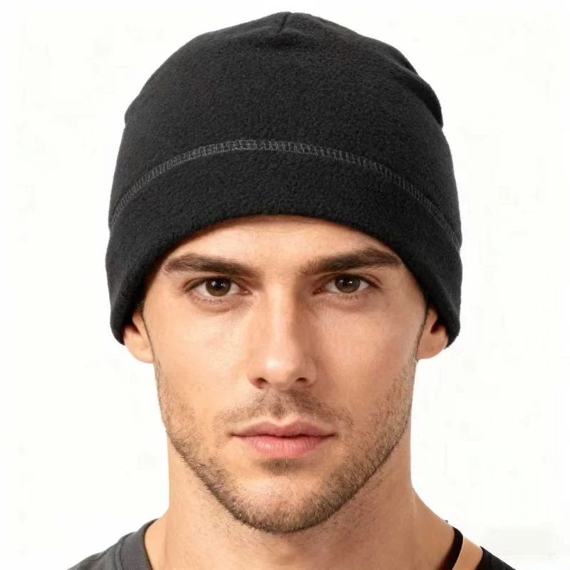 

Уличная осенне-зимняя флисовая шапка унисекс, спортивная морозостойкая утепленная шапка для шеи, термостойкая шапка для пешего туризма, велоспорта, катания на лыжах, однотонная шапка