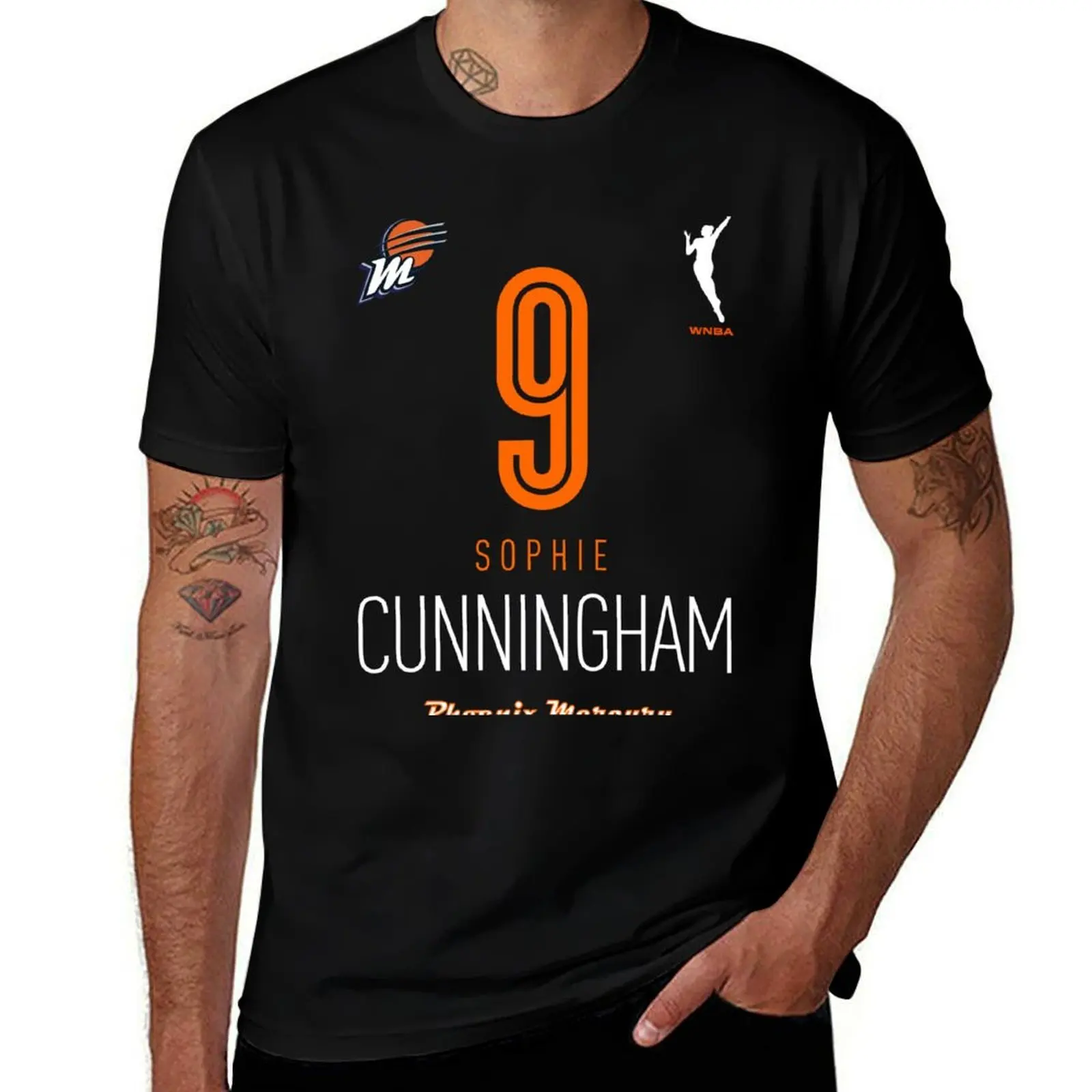 Sophie Cunningham Tribute Tee #9 T-Shirt Urban Style Print T-Shirt