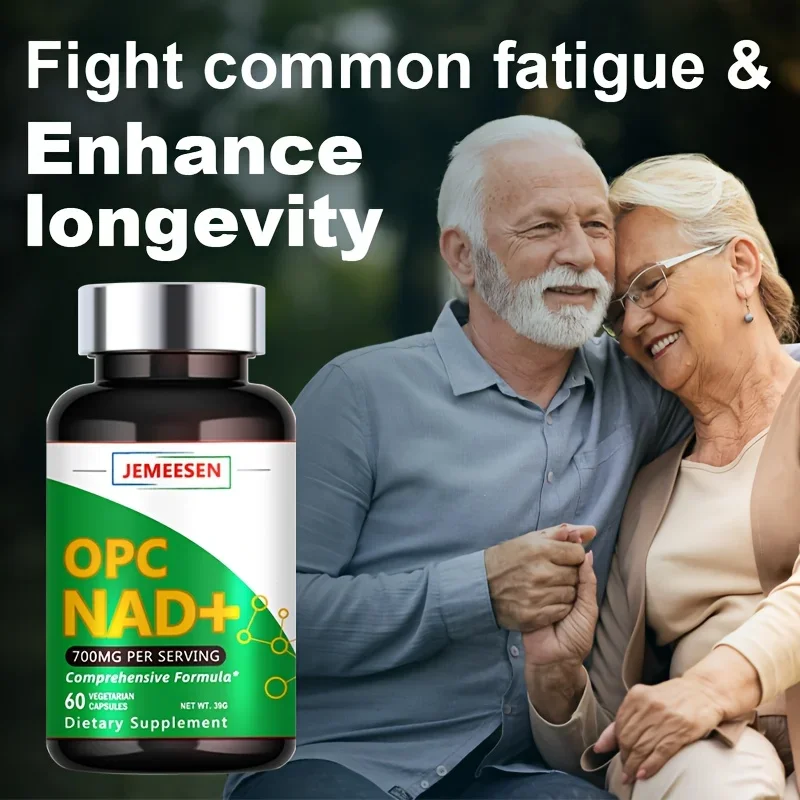 NAD+ Supplement for Anti-Aging & Cell Regeneration, Supports Cellular Energy, Brain, Muscle | Nicotinamide Riboside (NR)