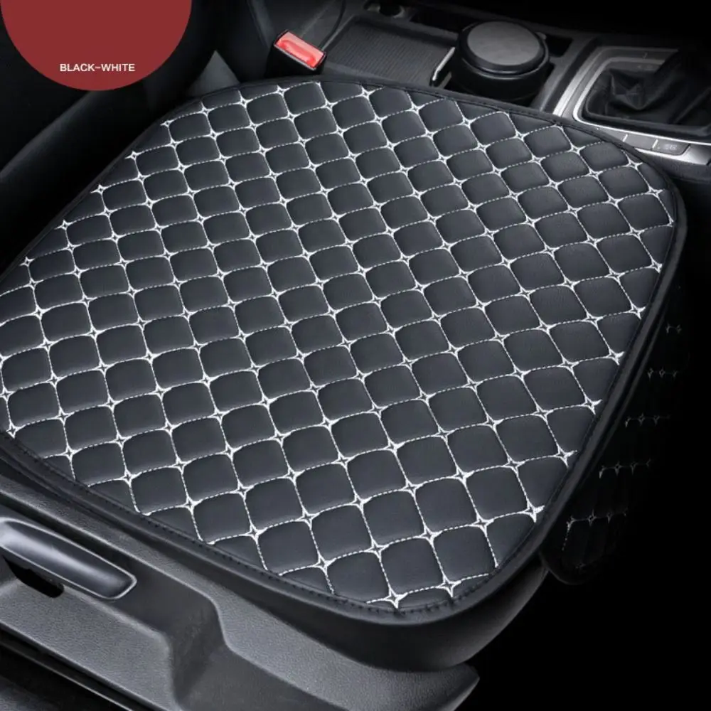 

New Universal Car Seat Covers Durable Leather Seat Cushion Wear-resistant Black Automobiles Seats Cover