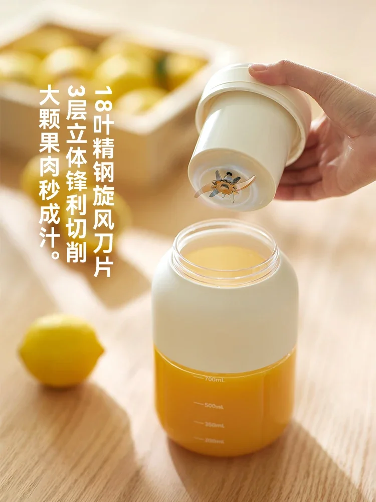 USB/110V/220V olayks Blender Jus Portabel Kapasitas Besar Penghancur Es Smoothie Cup EB