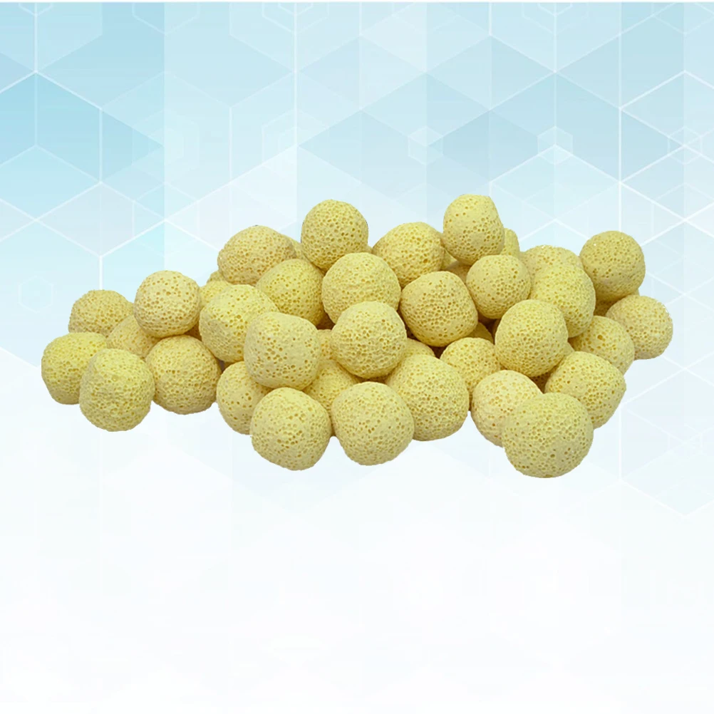

500Ml Bio Balls Filter Media Kit Porous Aquarium Pond Fish Tank Biological Filter Removes Nitrite Reusable Water