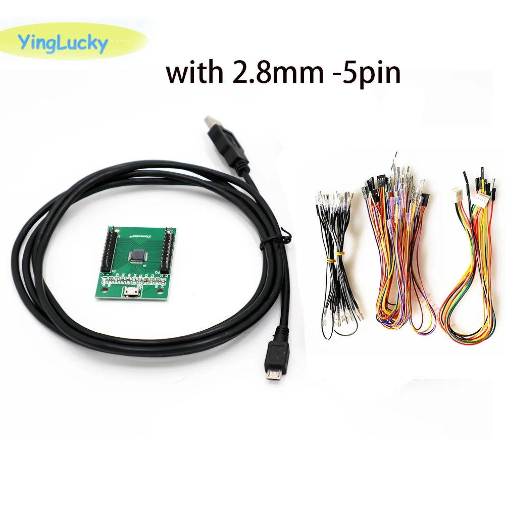 MAME アーケードコントローラー USB接続 Xin Mo Arcade USB Encoder for MAME 2 Player Joystick
