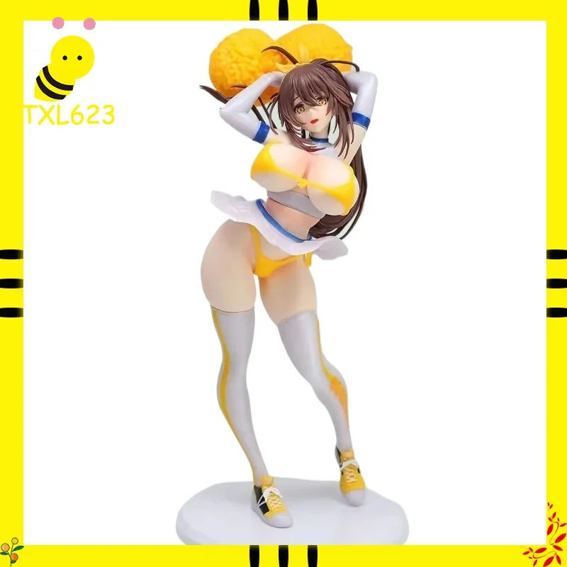 

Фигурка девушки-чирлидерши в масштабе 1/7, из ПВХ, аниме, коллекционная, сексуальная, для декора рабочего стола, подарок