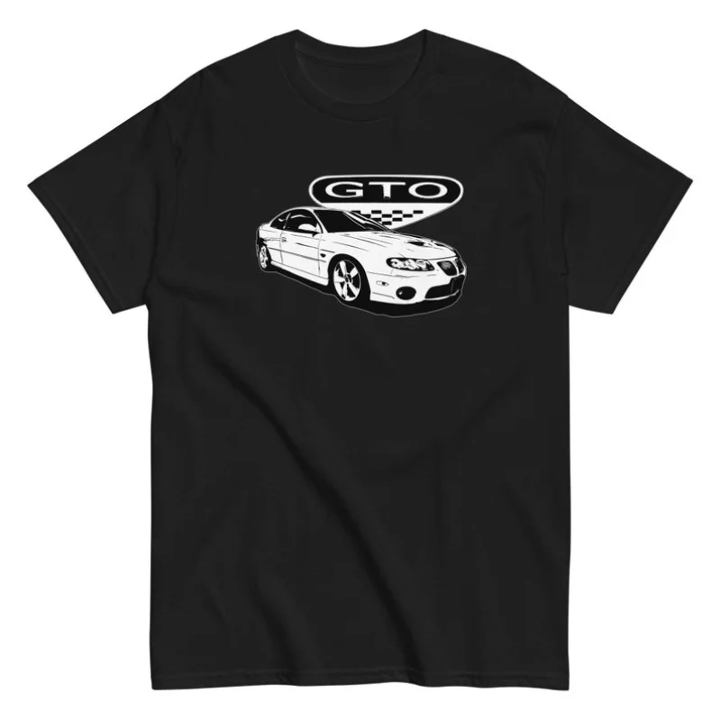 

Футболка Pontiac GTO 2025 года на базе 2004-2006 лет, футболка Modern Muscle Car, подарок для него, футболка для любителей автомобилей