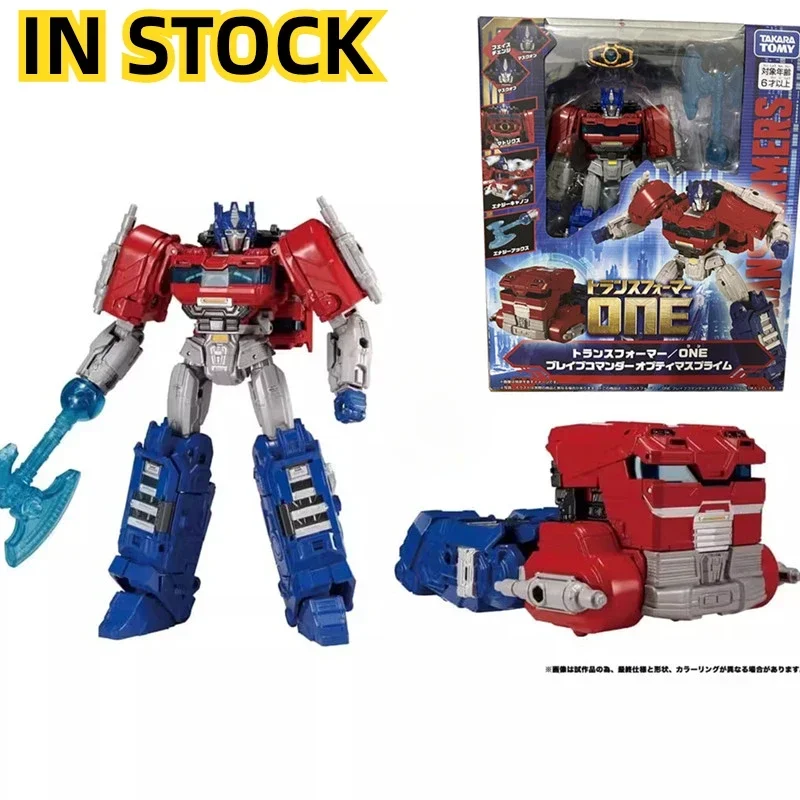 

В НАЛИЧИИ Takara Tomy Transformers One Optimus Prime Action Brave Commander Модель игрушки Аниме Фигурка Коллекция Подарок