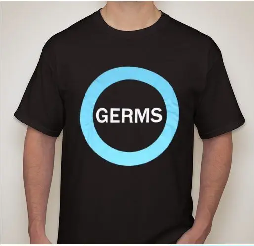 THE GERMS Punk rock hardcore thrash band T shirt tee music  Tees Cotton Luxury brand vintage oversized