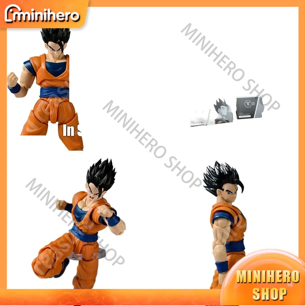 

Black Hole Toys Son Gohan Head Sculpt Articulated Super Action Figure Collectible Model for Dragon Ball Fans Desktop Ornament