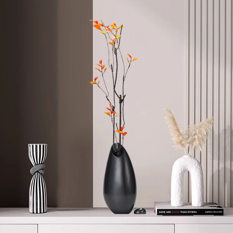 

Art entrance, tabletop vase, Italian living room, TV cabinet, decoration, high-end artistic stone to run, good meaning