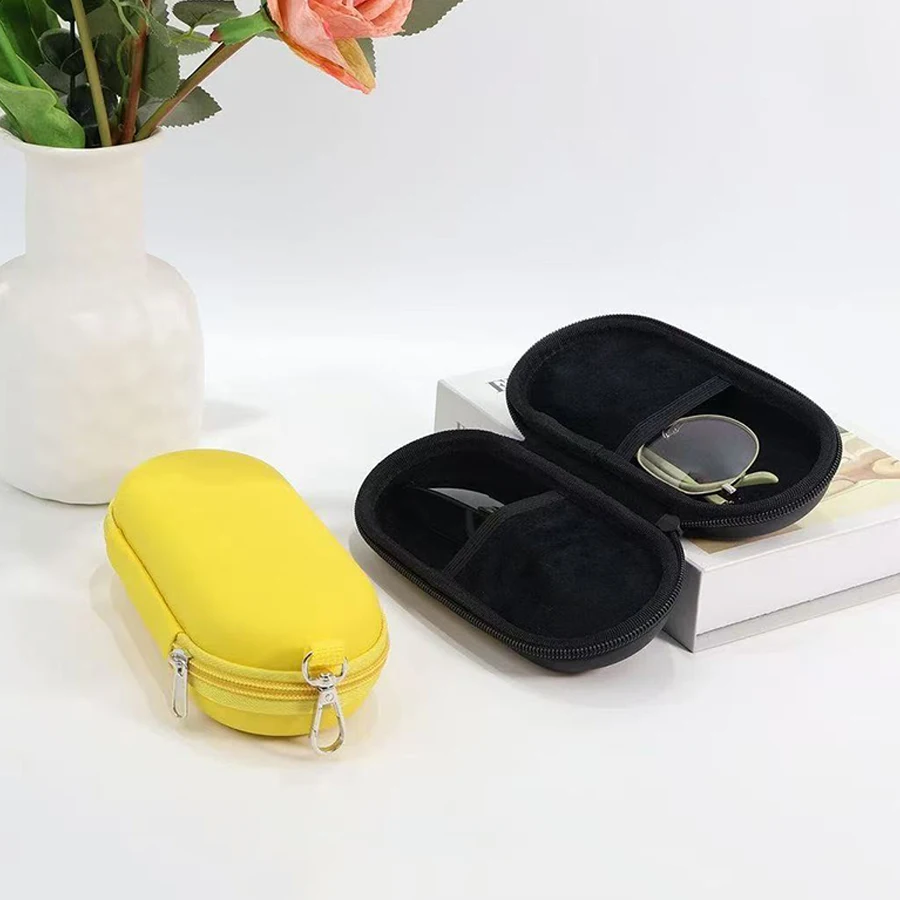 Simple Sunglasses Storage Bag EVA Pressure resistant Waterproof Fashion Portable Handheld Sunglasses Storage Box