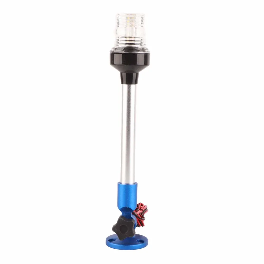 

LED Navigation Anchor Light 2nm IP66 Waterproof Fold Down All Round 360° Boat Stern Lamp