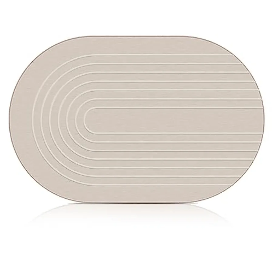 

Stone Bath Mat Diatomaceous Earth Shower Mat Non Slip Quick Dry Bath Stone Mat Super Absorbent Bathroom Floor Mat for Bathroom