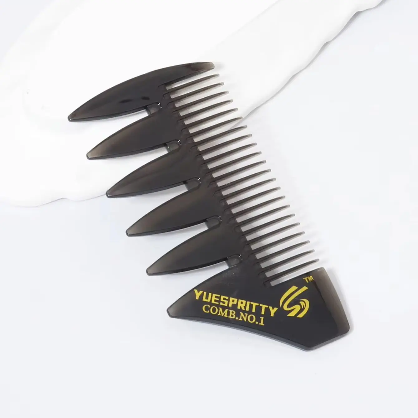 Afroamerikanischer Kamm-Friseurwerkzeuge, professionelle Form- und Nasspickel-Friseurbürstenwerkzeuge, speziell für Echthaarperücken