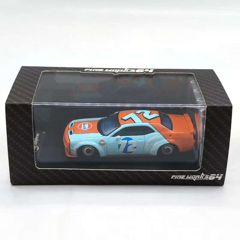 الأعمال الجميلة دييكاست 1:64 مقياس Hellcat سبيكة محاكاة نموذج سيارة مجموعة ثابتة زينت هدايا العيد اللعب هدية تذكارية #6