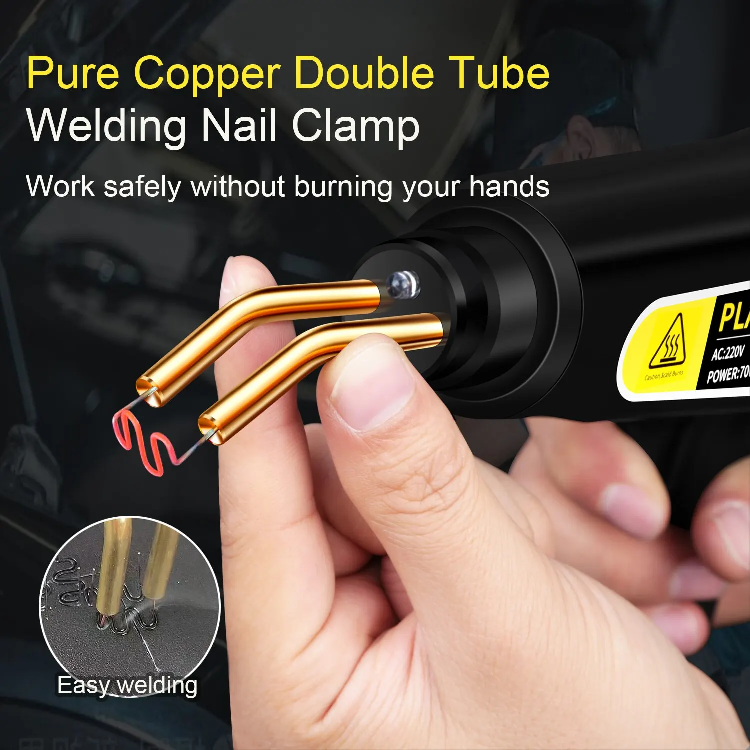 70 Watt Bending Torch XC-70B Main Unit +4 Sets Stapler Plastic Heat Welder Hot Air Gun Plastic Welder Bumper Repair Equipment