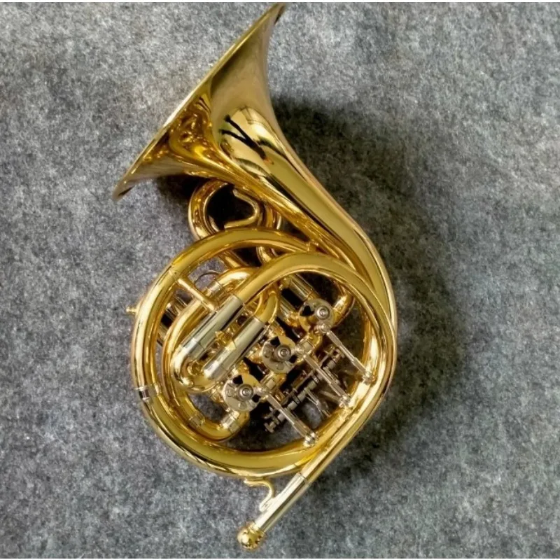 Miniature Integrated French Horn, Transposing French Horn, Four-key Double-row French Horn Hot Selling Model