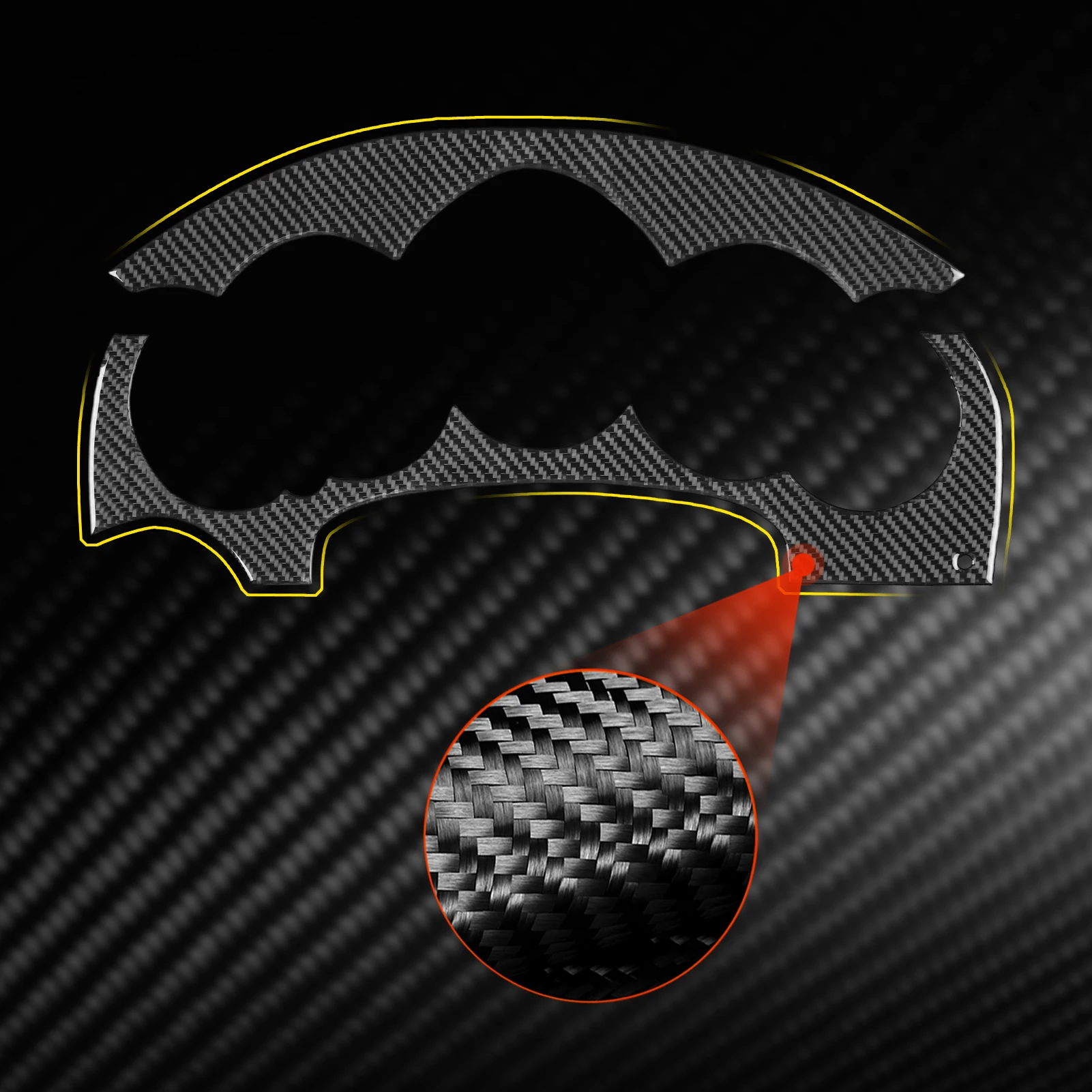 Carbon Fiber Sticker For Porsche Cayenne 958 2011 2012 2013 2014 2015 2016 2017 Speedometer Panel  Decal Gift for Car Lover
