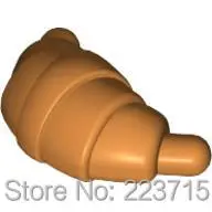 

*Минифиг Круассан*20 шт. DIY просветляющий блок кирпич деталь No 33125 Совместим с другими сборными частицами