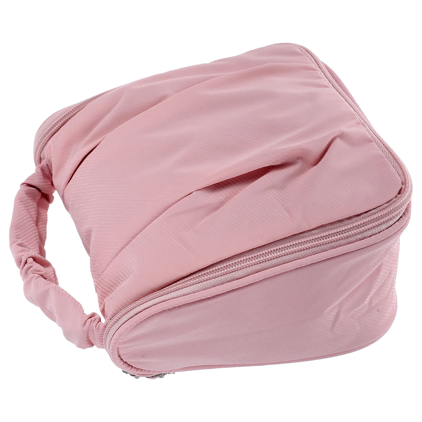 

Storage Bag Pink Large Capacity Waterproof Travel Makeup ganizer Portable Toiletry Bag Dry Wet Separation travel makeup