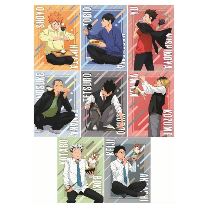 

Haikyuu Anime Small Card 3inch Shoyo Hinata Photo Cards LOMO Card Photocard for Fans Collection Ornament Gift for Fans Diy