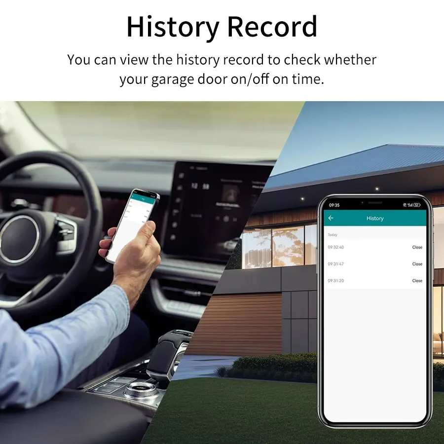 Tuya wifi zigbee controlador abridor de porta da garagem módulo abridor de portão inteligente vida inteligente app alexa google casa alice controle voz