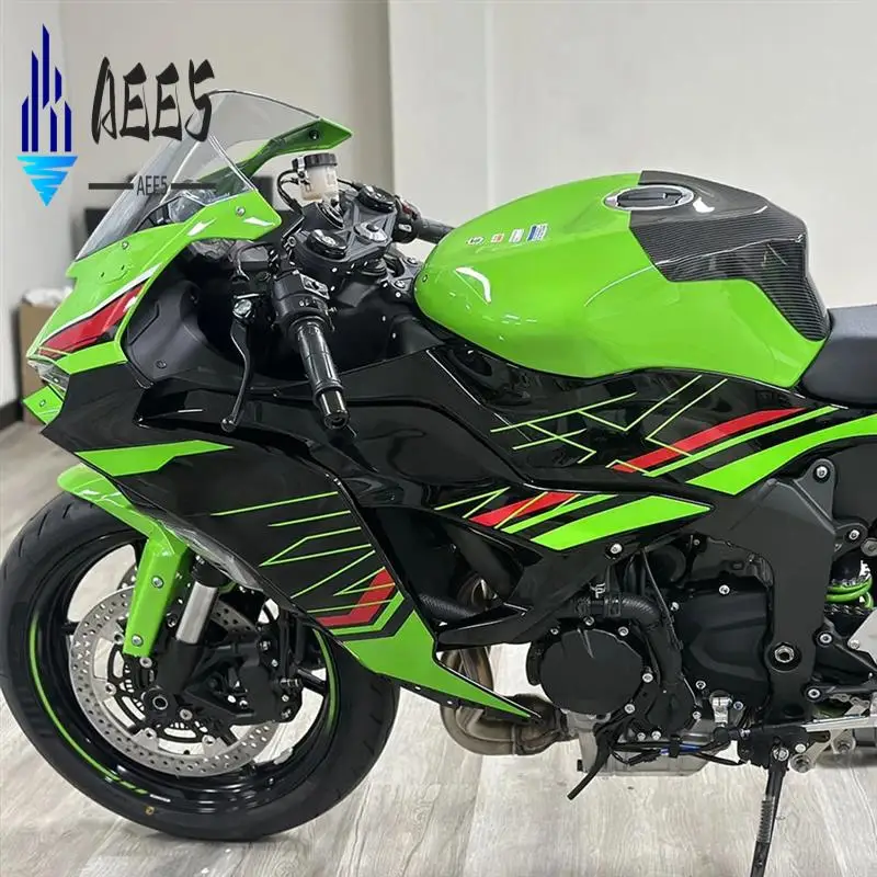 

AEE5-Защитная крышка топливного бензобака мотоцикла для KAWASAKI Ninja ZX6R ZX-6R 2019-2024