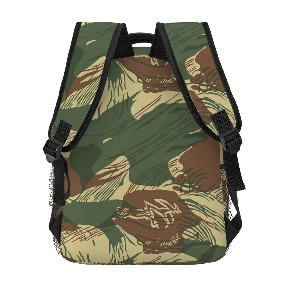 Rhodesian Brush Stroke Camouflage Backpacks Boys Girls Bookbag Children School Bags Kids Rucksack Shoulder Bag Large Capacity