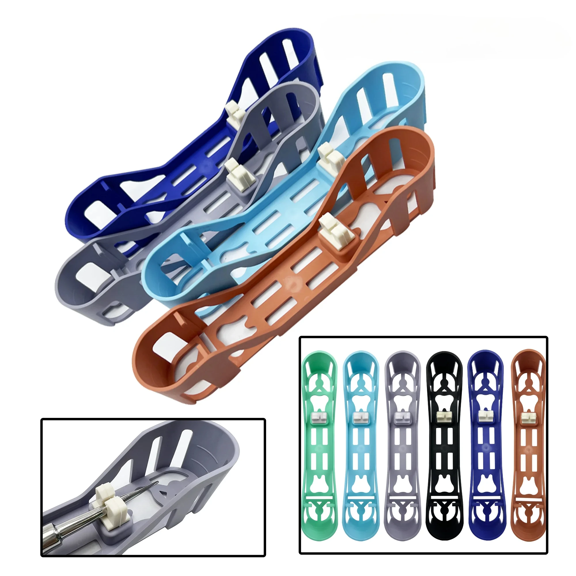 

NIGF стоматологические лифты для извлечения зубов, стерилизационная стойка, пластиковая коробка для дезинфекции, стоматологические лабораторные инструменты, держатель инструмента